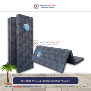 Đệm bông ép Kim Cương Titanium